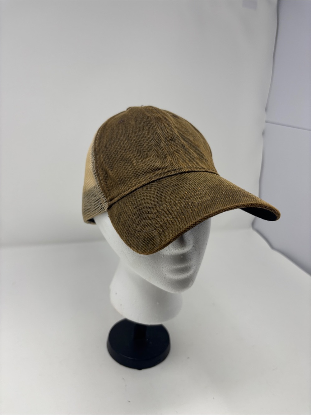 Pugs Classic Brown Canvas Trucker Hat